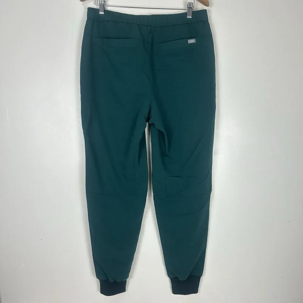 FIGS Men’s Tansen Jogger Limited edition Forest Green Scrub Pants Size L